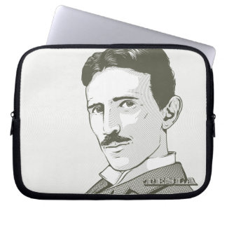 Nikola Tesla Portrait Laptop Sleeve