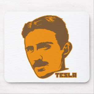 Nikola Tesla Portrait Mousepad