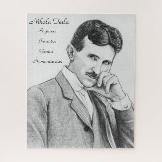 Nikola Tesla Portrait Puzzle 520 pieces