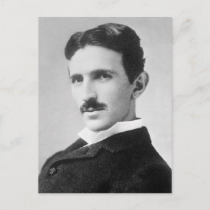 Nikola Tesla Postcard