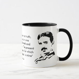 Nikola Tesla & Quote Mug