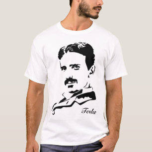 Nikola Tesla Rules! Silhouette T-Shirt