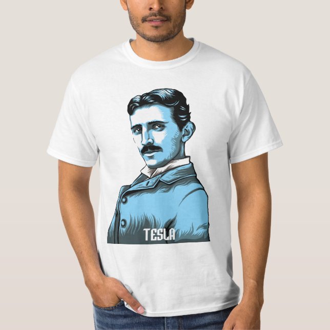 Nikola Tesla T-Shirt (Front)
