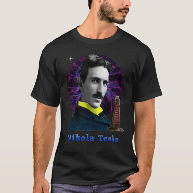 Nikola tesla T-Shirt (Front)