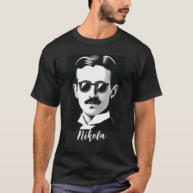 Nikola Tesla t-shirt (Front)