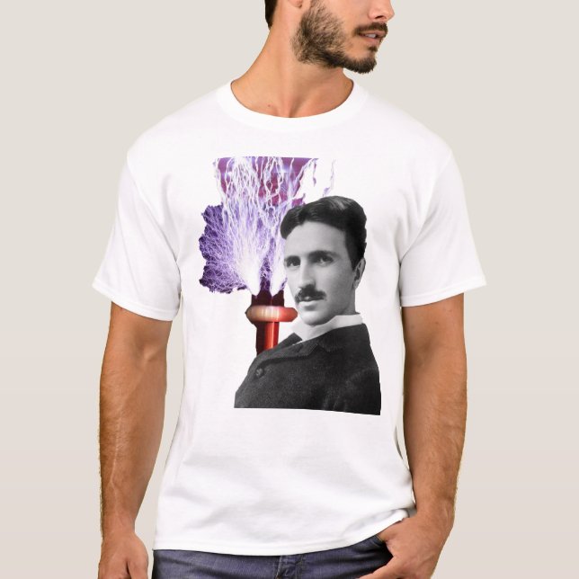 Nikola Tesla T-Shirt (Front)