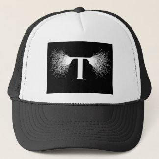 Nikola Tesla - Tesla Coil - Lightning Trucker Hat
