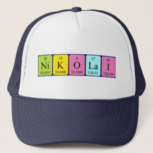 Nikolai periodic table name hat