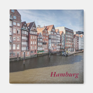 Nikolaifleet, Hamburg, Germany Magnet
