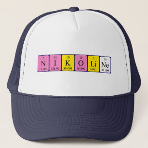 Nikoline periodic table name hat