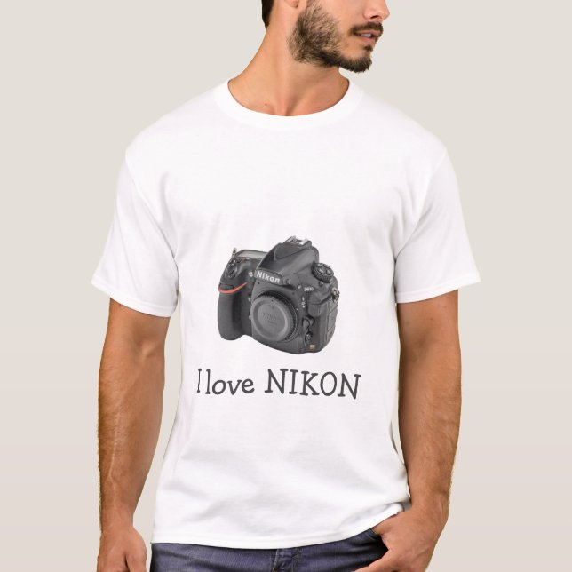 Nikon camera T-shirt (Front)