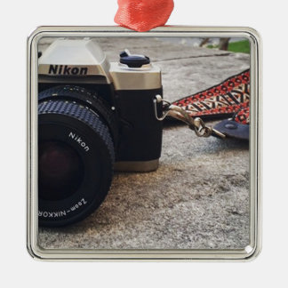 Nikon Film Camera Metal Tree Decoration