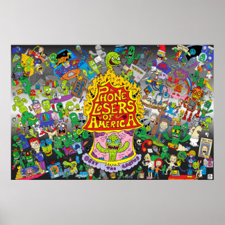 Nik's PLA Poster (grey background)