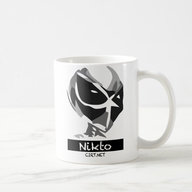 Nikto White Coffee Mug (Right)
