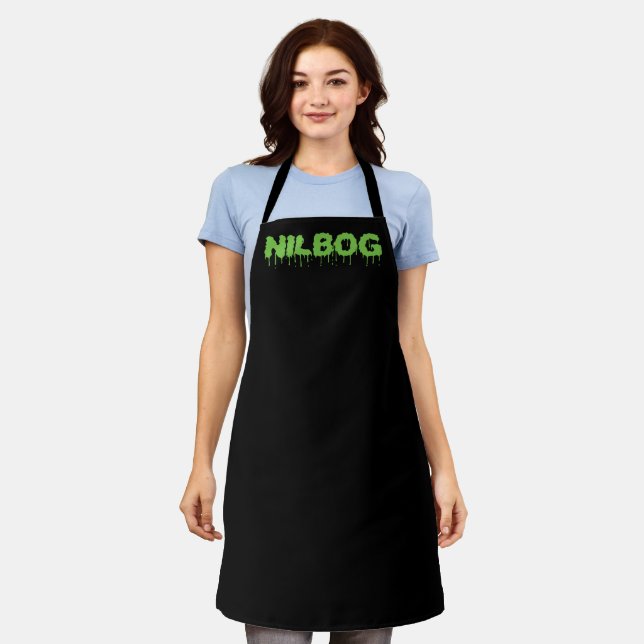NILBOG Horror Movie All-Over Print Apron (Worn)