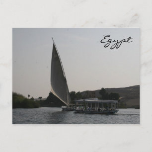 nile boats postcard