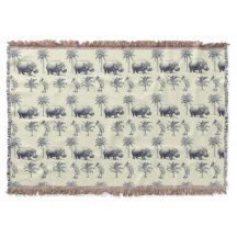 Nile River Botanical Pattern