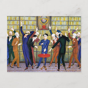 Nils von Dardel - The Egg of Columbus Postcard