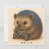 Nim Plays Customisable Comfort Series Card