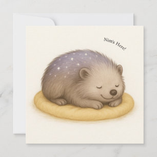 Nim Sleeps Customizable Comfort Series Card