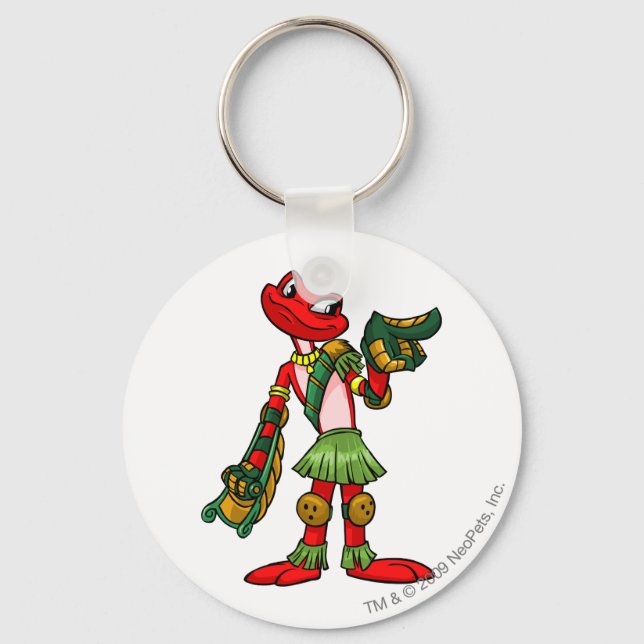 Nimmo Mystery Island Player Key Ring (Front)