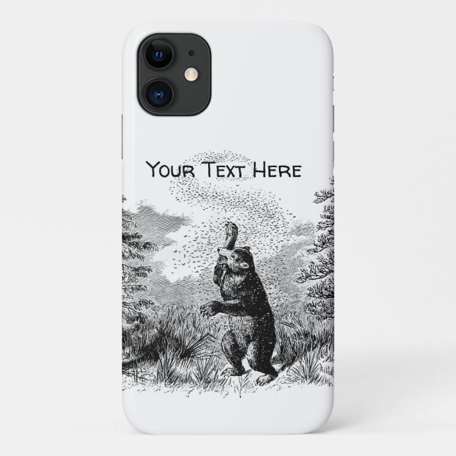 Nimrod - Bear and Bees Case-Mate iPhone Case (Back)