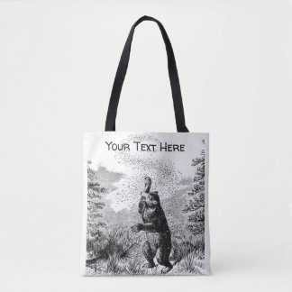 Nimrod - Bear and Bees  Tote Bag