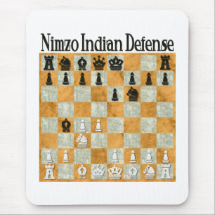 Nimzo-Indian Defence Mouse Pad
