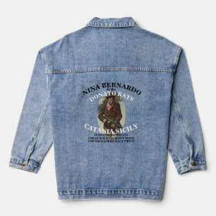 NINA BERNARDO & THE TANNER RATS CATANIA SICILY DENIM JACKET