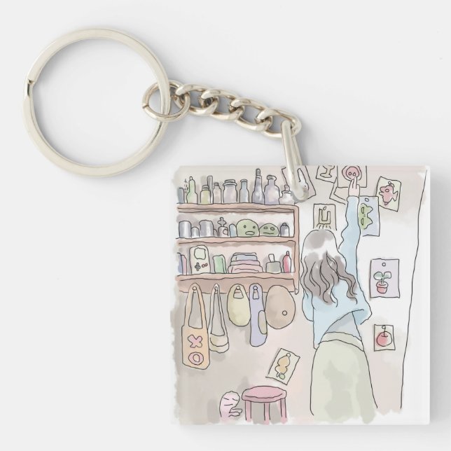 Nina Key Ring (Front)