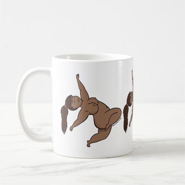 Nina, libre et qui danse coffee mug (Left)