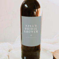 NINA Minimalist Bohemian Sage Green Bridal Shower