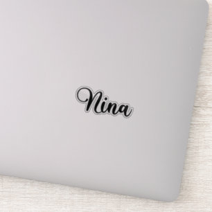 Nina Name - Handwritten Calligraphy