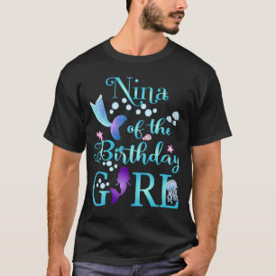 Nina of The Birthday Girl Nani Mermaid First Birth T-Shirt