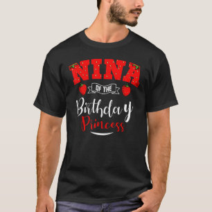 Nina Of The Birthday Princess Strawberry Theme Bda T-Shirt