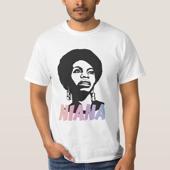 Nina Simone funny T-Shirt (Front)