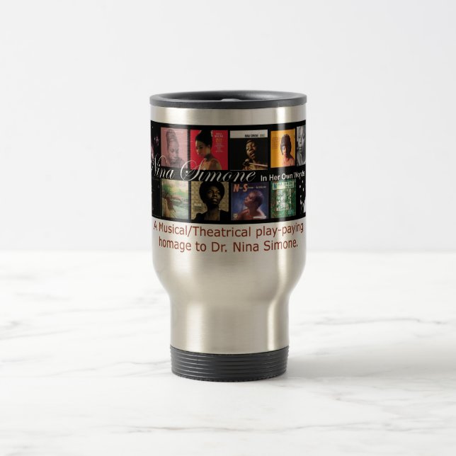 Nina Simone: In Her Own Words Travel Mug (Center)