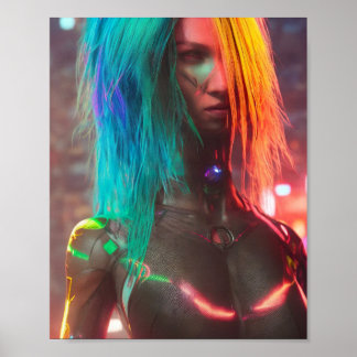 Nina: The Cyborg Warrior  Poster