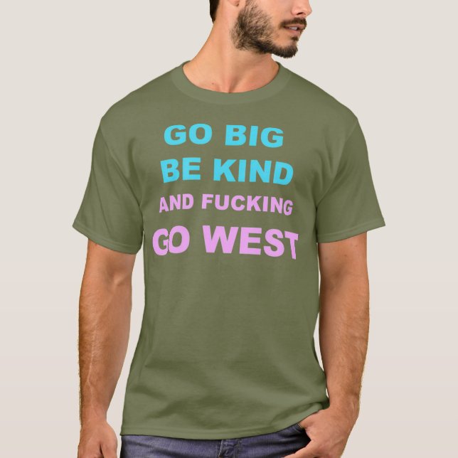 Nina West Go west Tee Shirt RPDR Drag queen (Front)