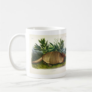 Nine-Banded, Long-nosed Armadillo by Audubon Coffee Mug