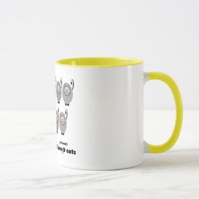 Nine Cats Gift Mug (Right)