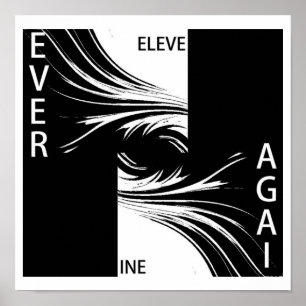 NINE ELEVEN NEVER AGAIN POSTER