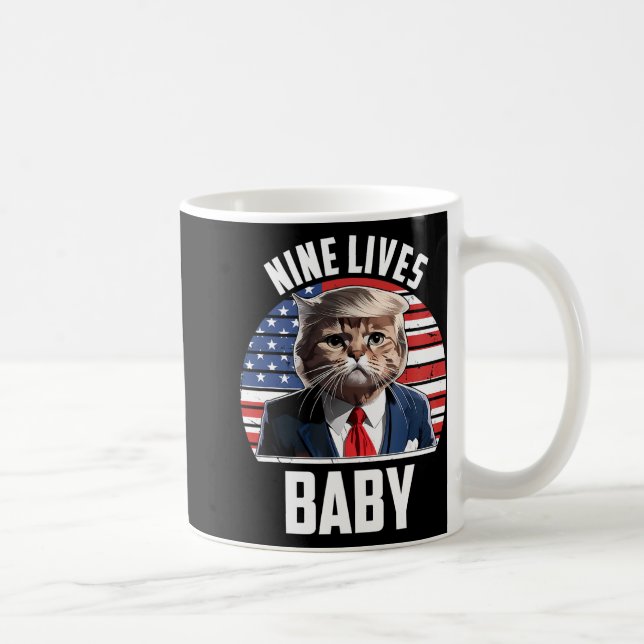 Nine Lives Ba  Coffee Mug (Right)