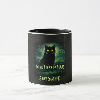 Nine Lives of Fear – Black Cat Mug