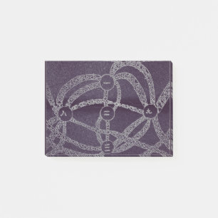 Nine moon in the dark world post-it notes