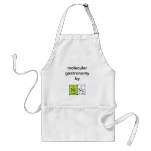 Nine periodic table name apron