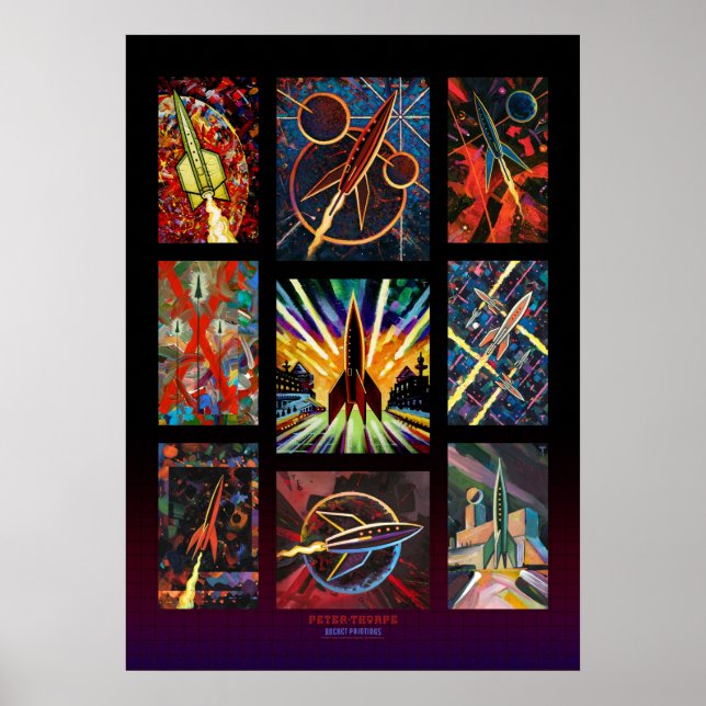 Nine Rockets Poster (Front)