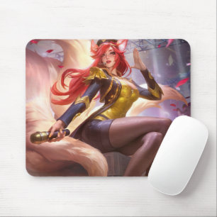 Nine Tail Fox Mousepad   Customizable Mousepad