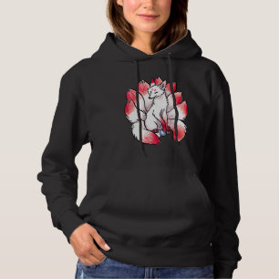 Nine Tailed Fox With Pearls  The Way To Heaven Hoodie