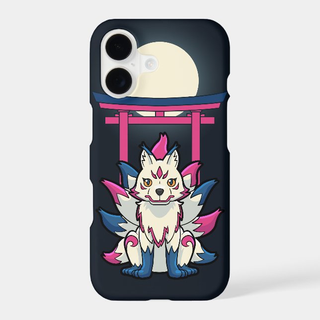Nine-Tailed Kitsune Fox- Fun Yokai (Back)
